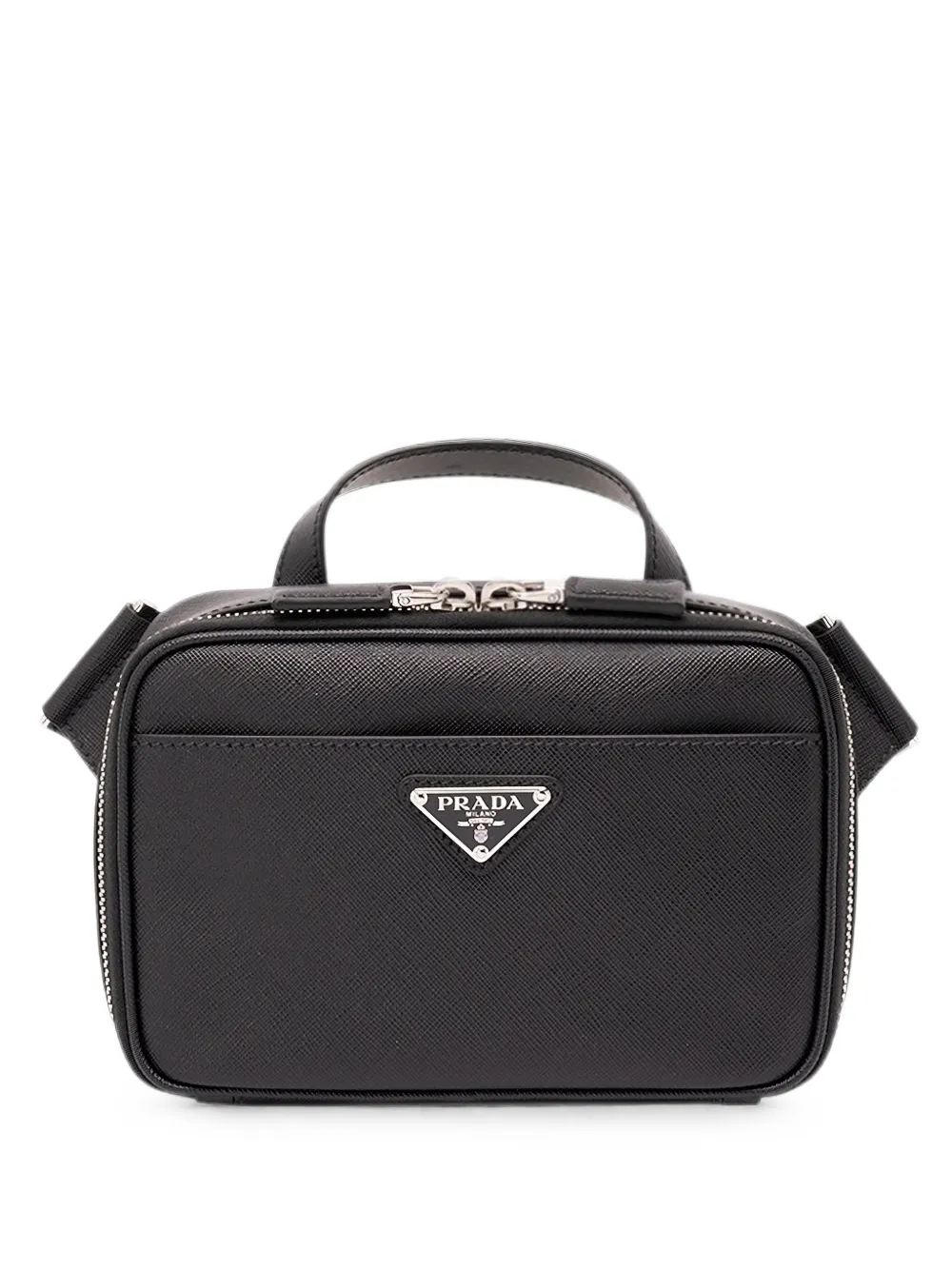 Prada Saffiano leather shoulder bag - Nero