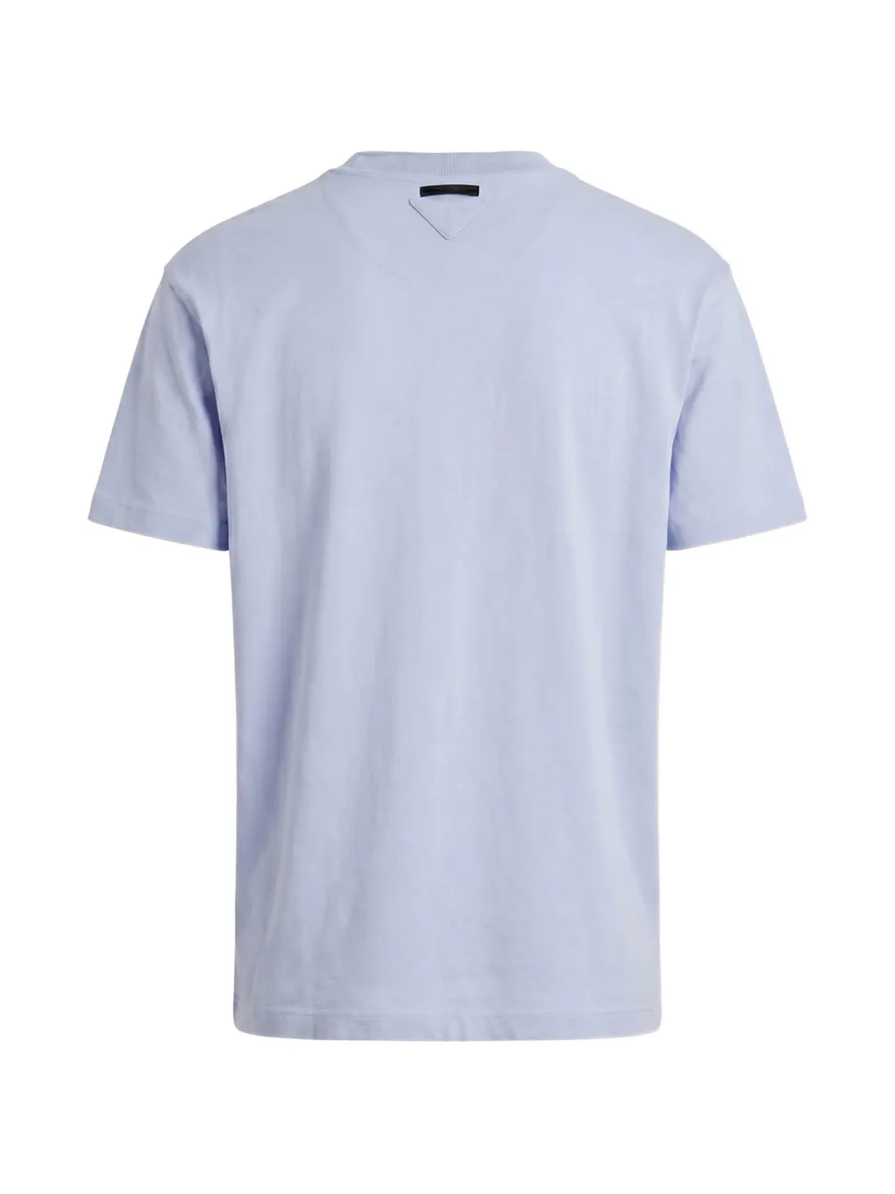 Prada T-shirt met logopatch Blauw