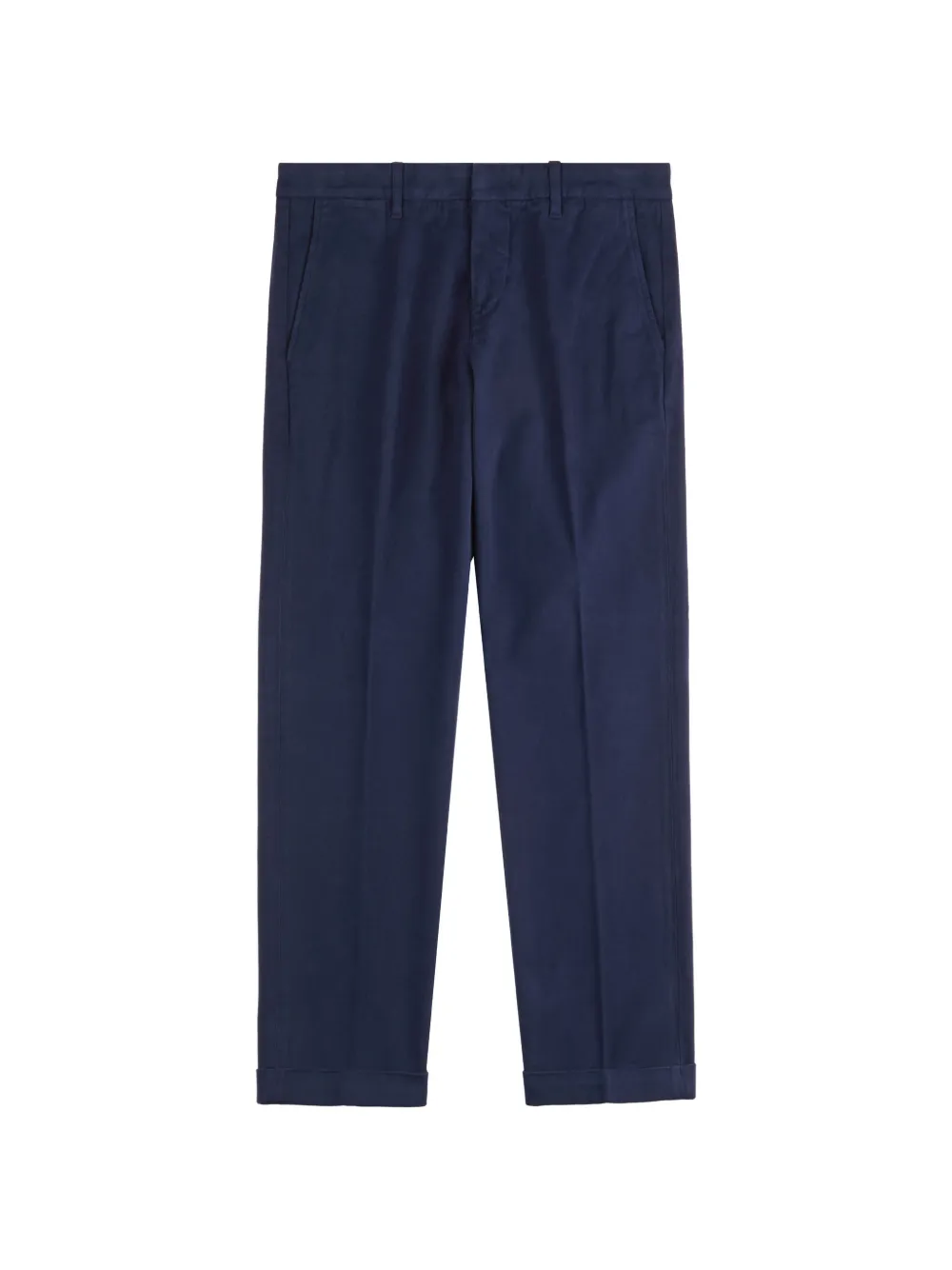 Fay Pantaloni Capri con risvolto - Blu