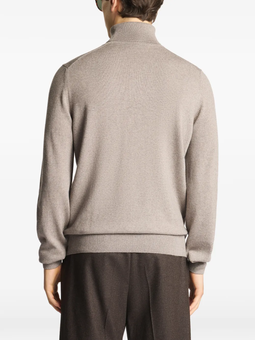 Fay Gebreide coltrui Beige