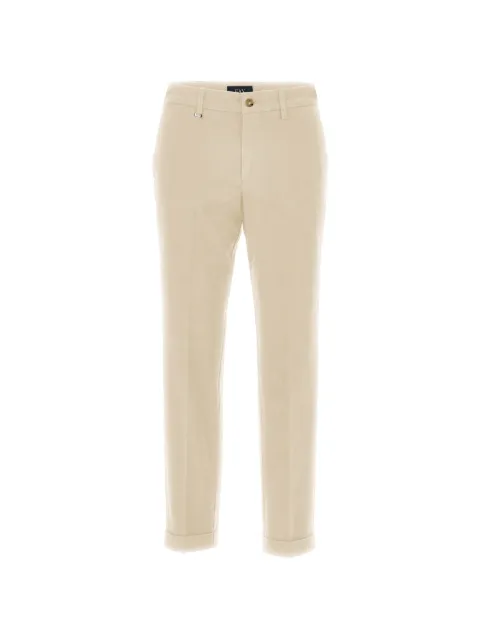 Fay turn-up cuff trousers