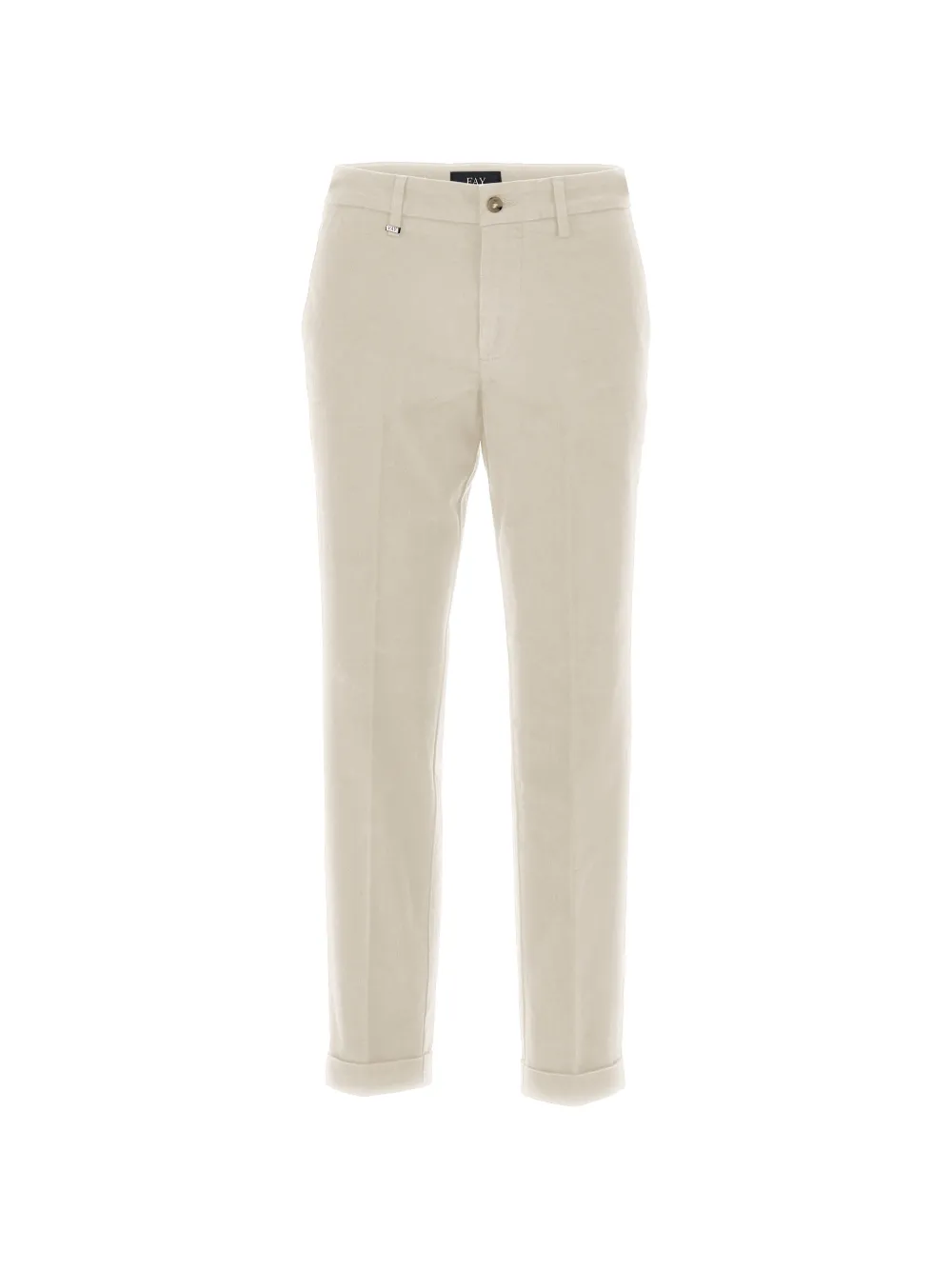 Fay turn-up cuff trousers - Toni neutri