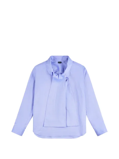 Fay foulard-neck shirt