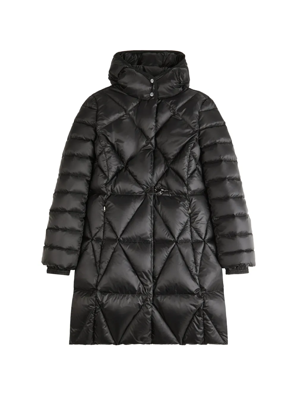 Fay quilted zip-up coat