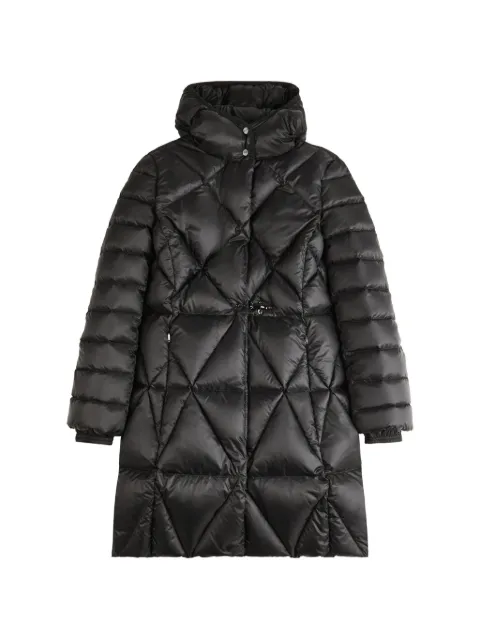 Fay quilted zip-up coat