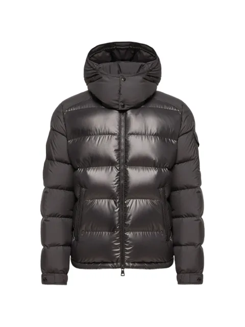 Moncler hooded quilted jacket