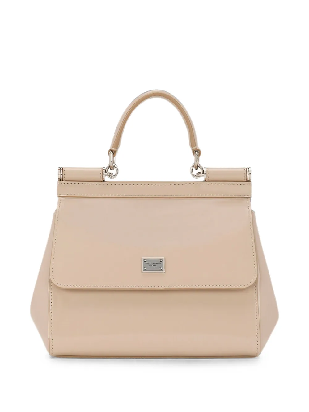 Dolce & Gabbana Sicily leather tote bag - Toni neutri