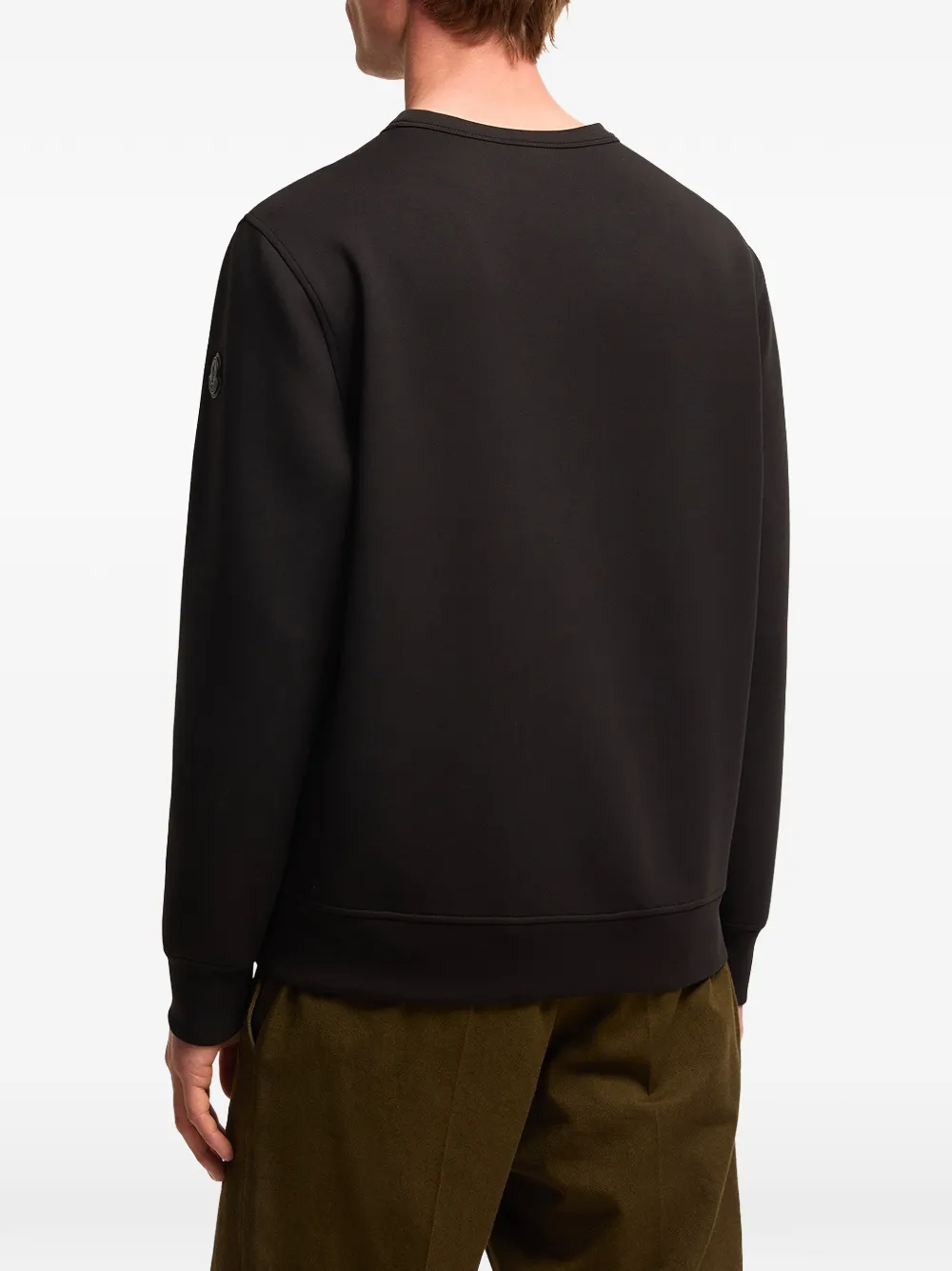 Moncler Sweater met borstzak Zwart