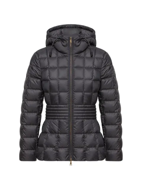 Moncler chamarra Engoulevent con capucha y capitonado cuadrado