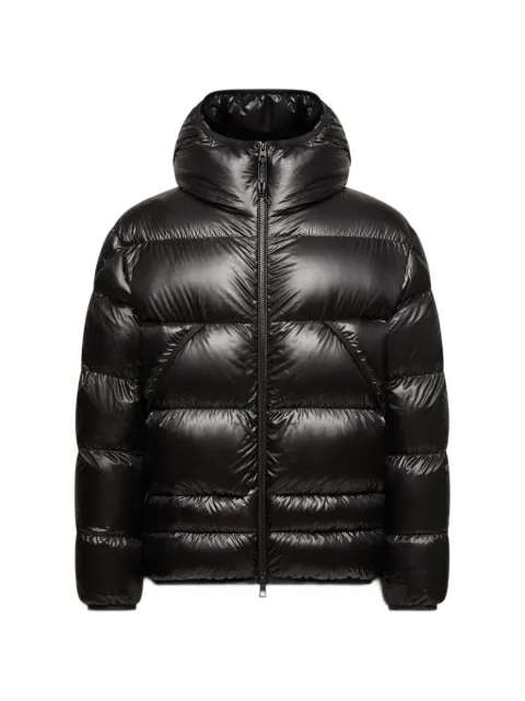 Moncler quilted hooded jacket