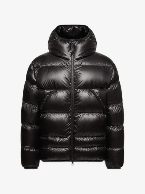 Moncler quilted hooded jacket