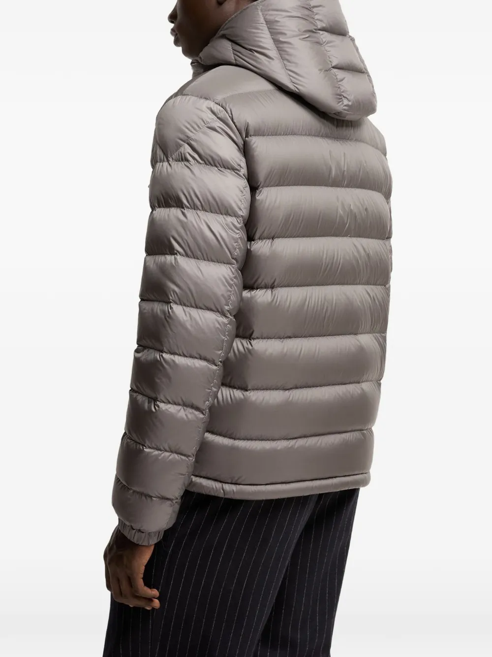 Moncler Verith donsjack met capuchon Grijs
