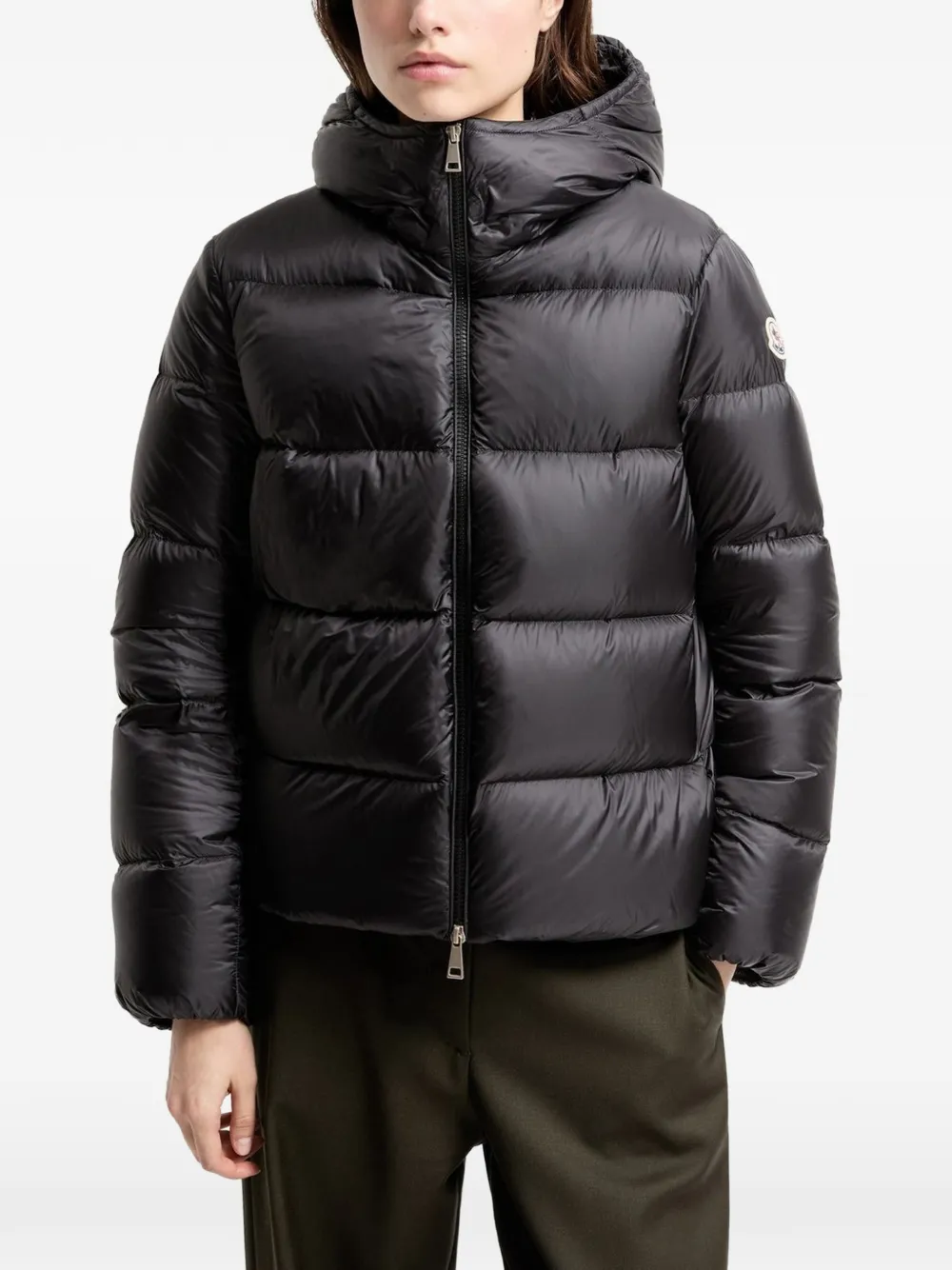 Moncler Feligule gewatteerd jack Zwart
