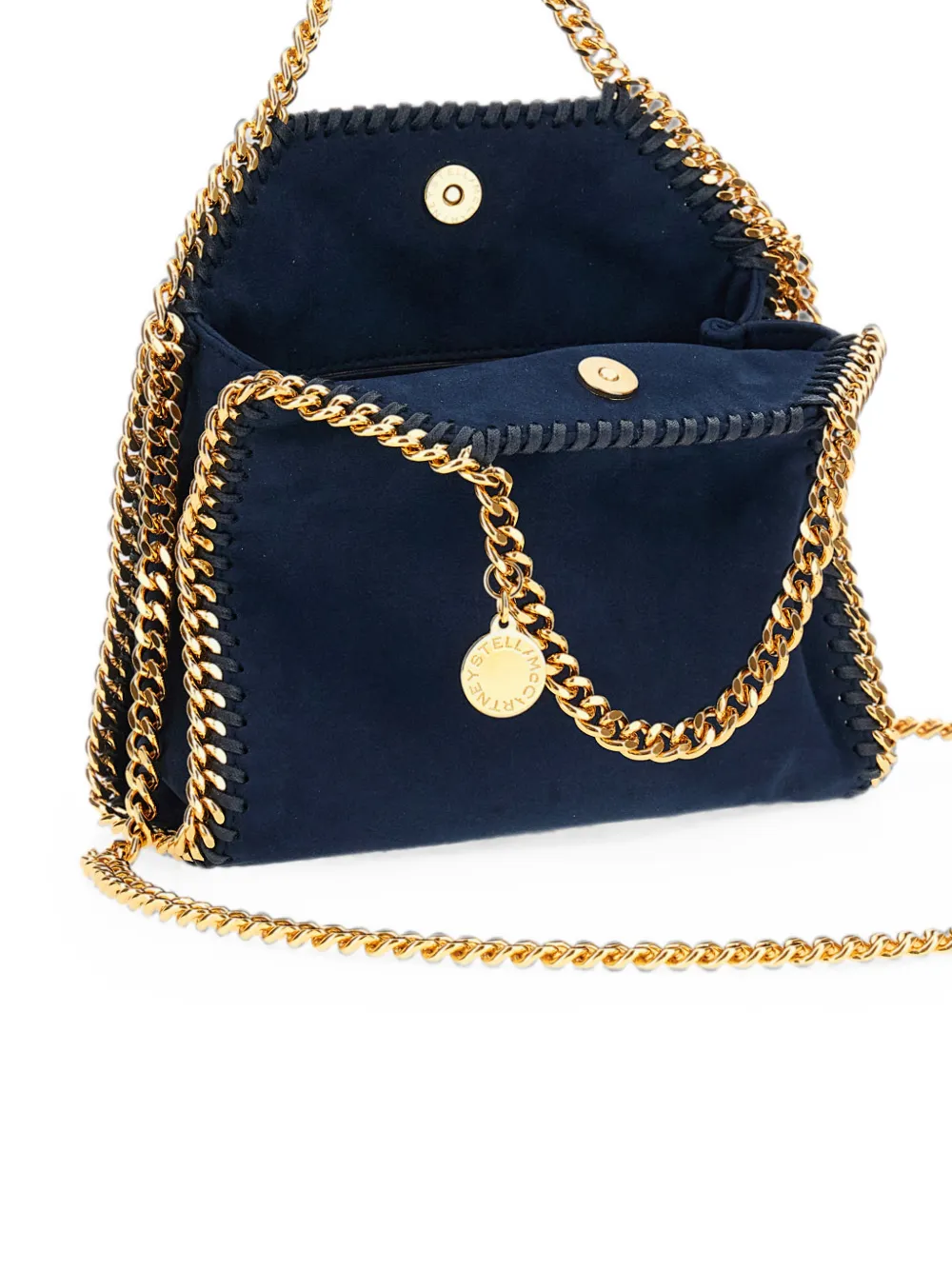 Stella McCartney Falabella Tiny shopper Blauw