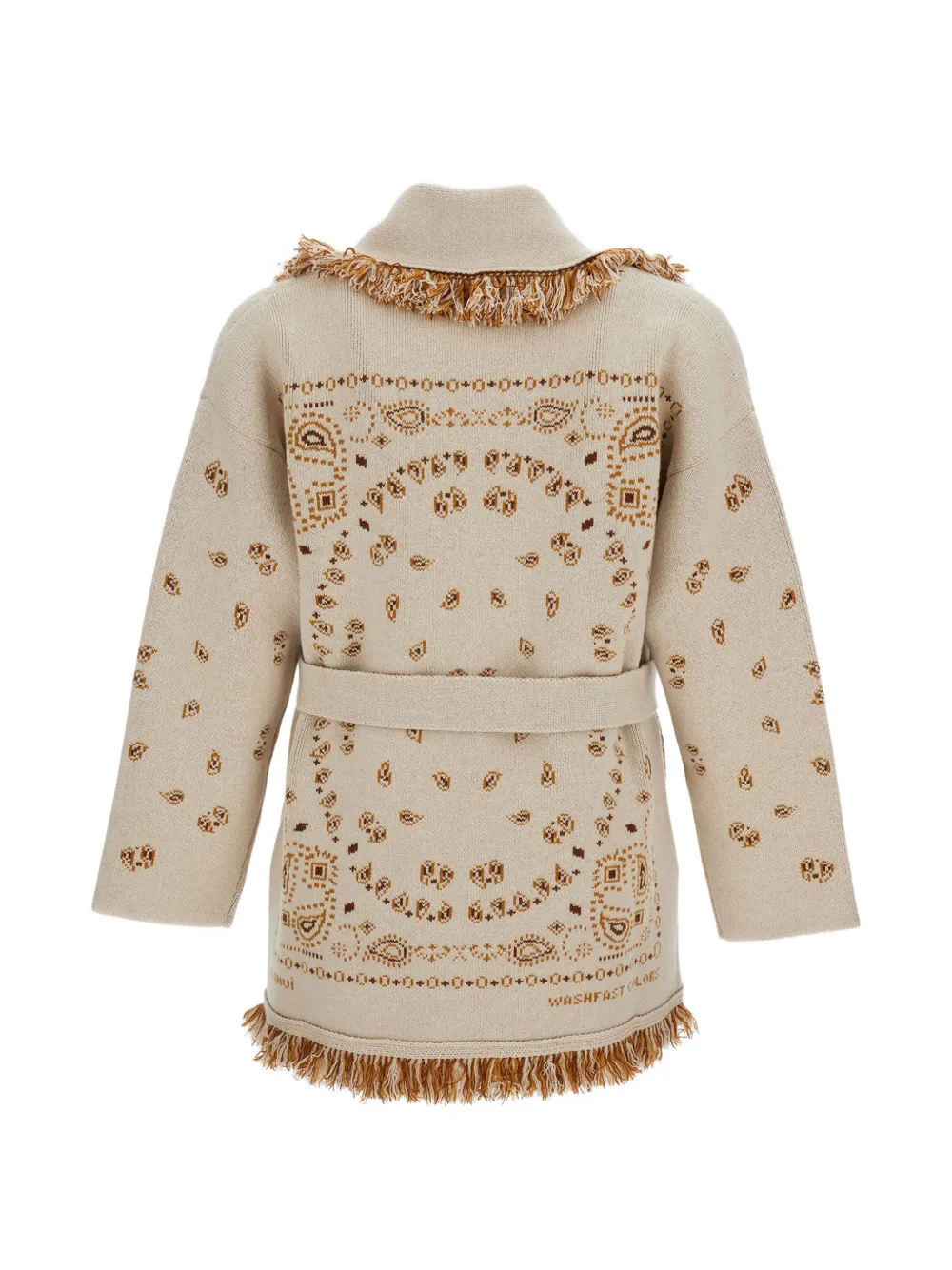 Alanui Vest met bandanaprint Beige