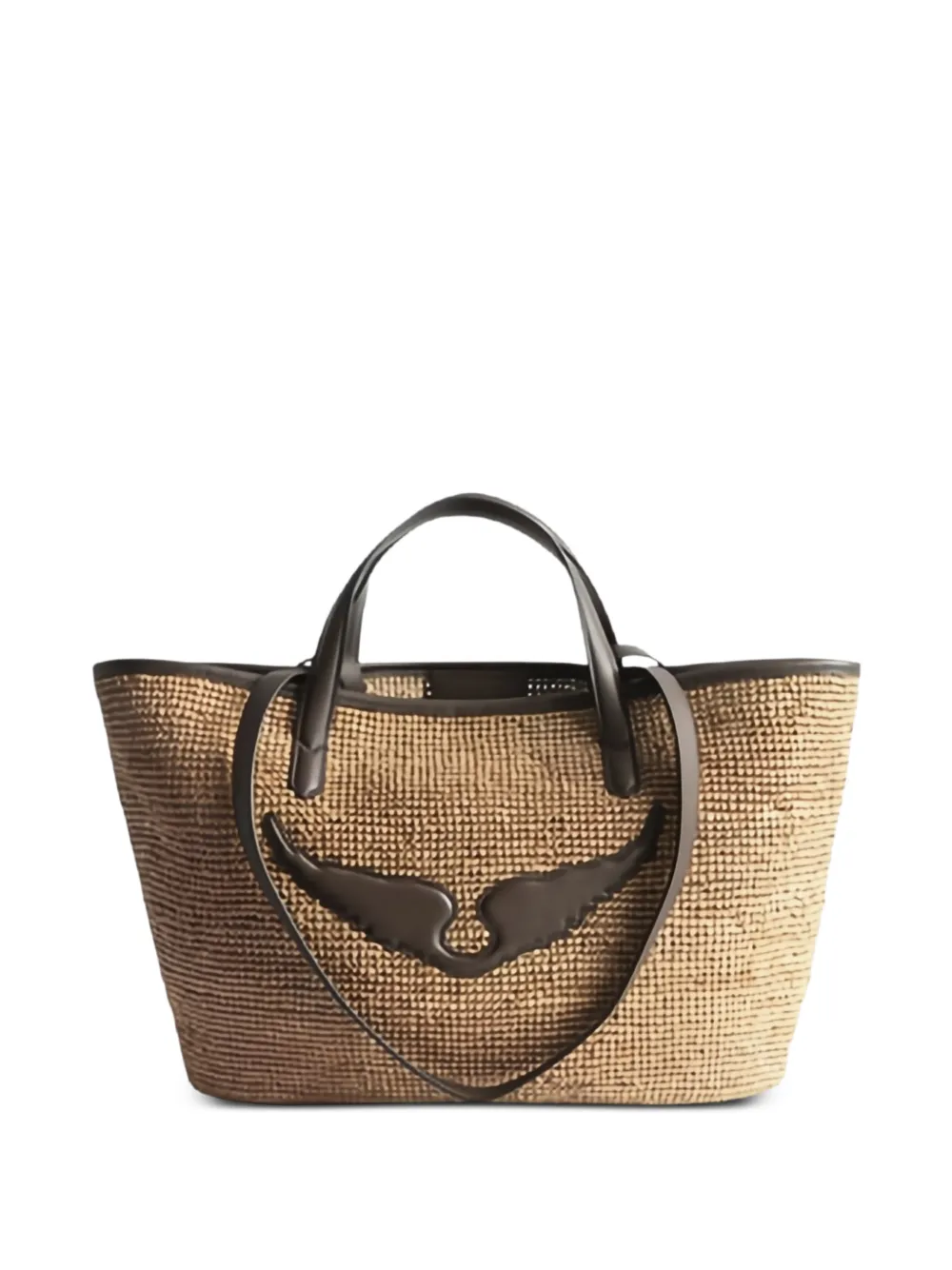 Zadig&Voltaire Wings woven tote bag · OS
