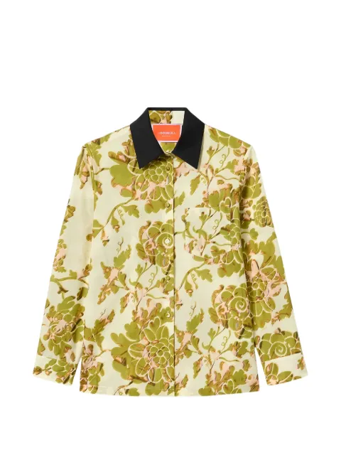 La DoubleJ Boy floral-print long-sleeve shirt