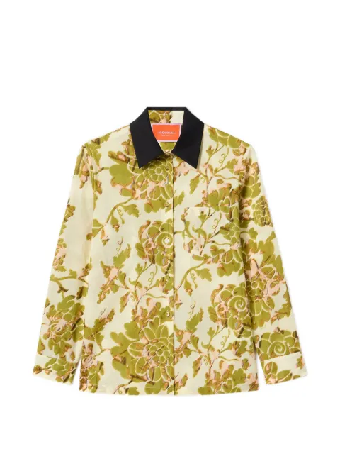 La DoubleJ Boy floral-print long-sleeve shirt