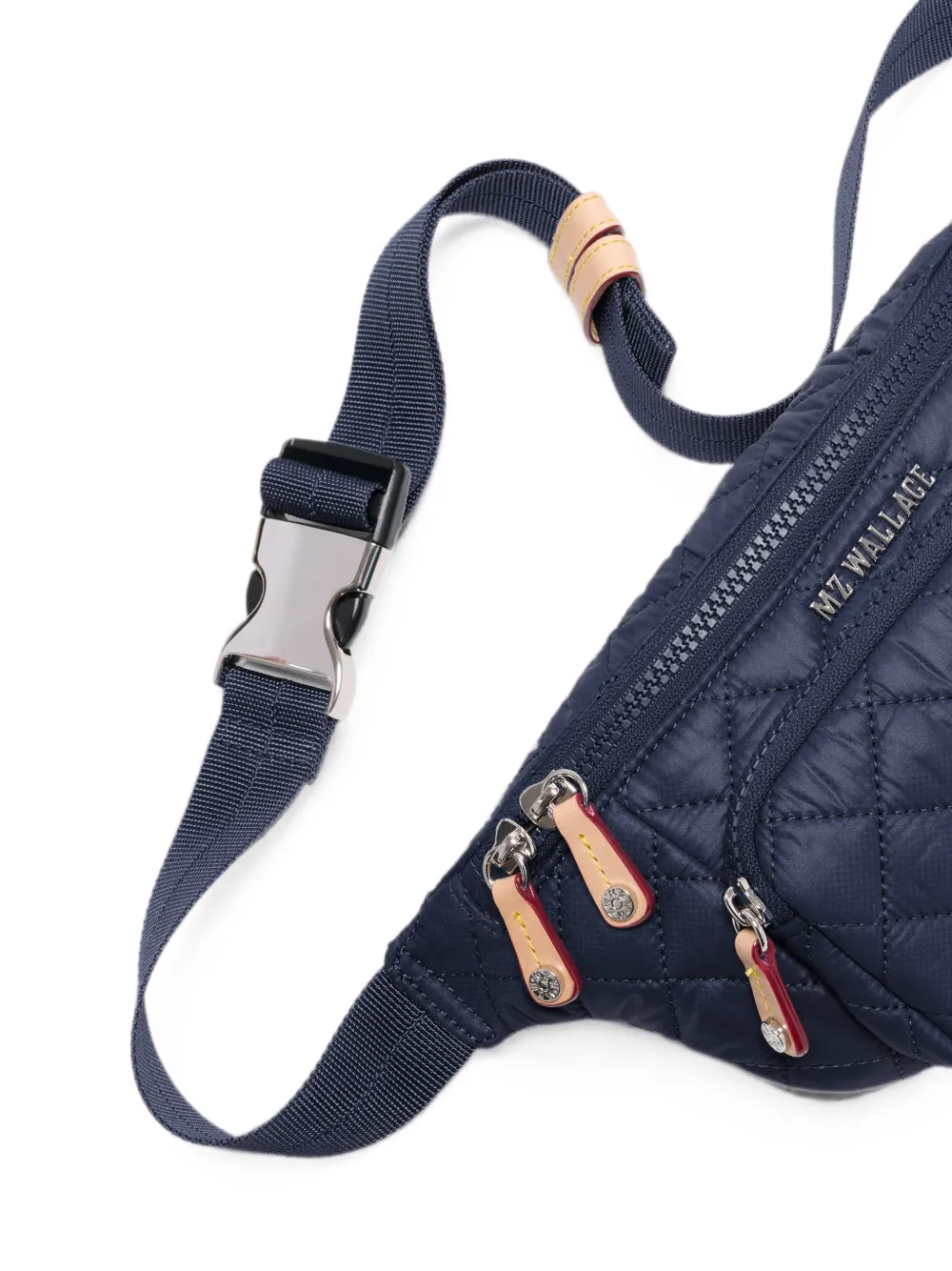 Mz Wallace Kleine Metro gewatteerde heuptas Blauw