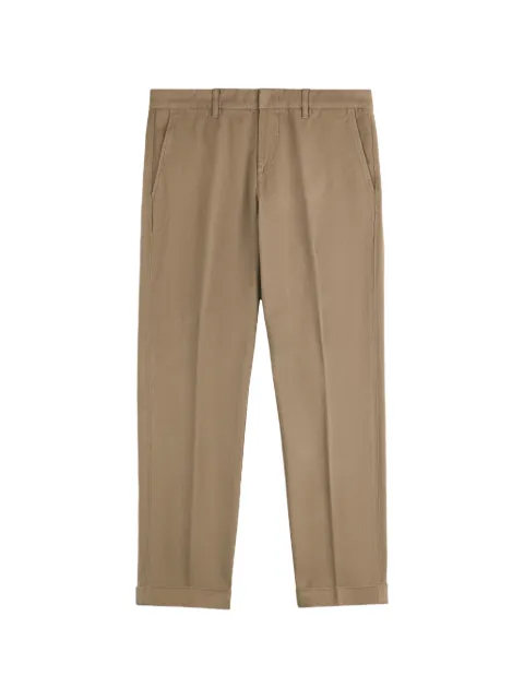 Fay turn-up cuff trousers