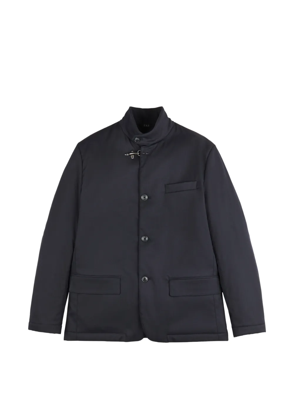 Fay Giacca con scollo a imbuto - Blu