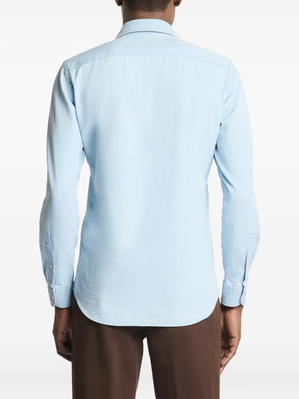 Fay Denim overhemd Blauw