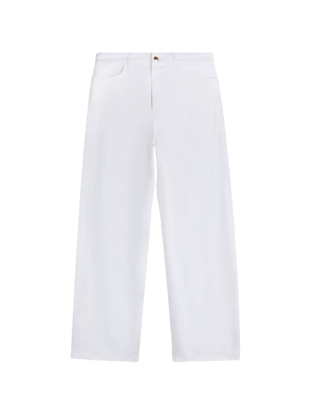 Fay Pantaloni ampi con cinque tasche - Bianco