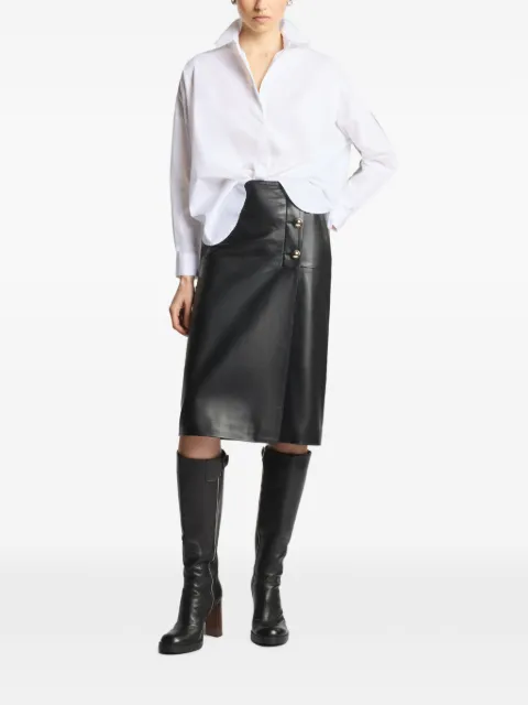 Fay oversized long-sleeve shirt