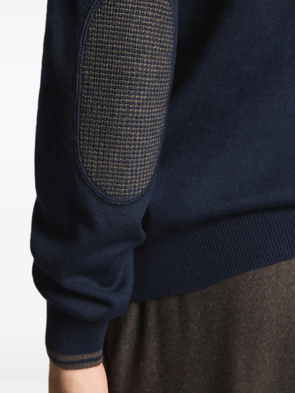 Fay Trui met ronde hals Blauw