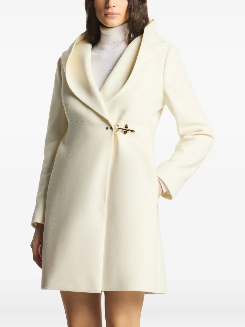 Fay Gancio jas met capuchon Beige