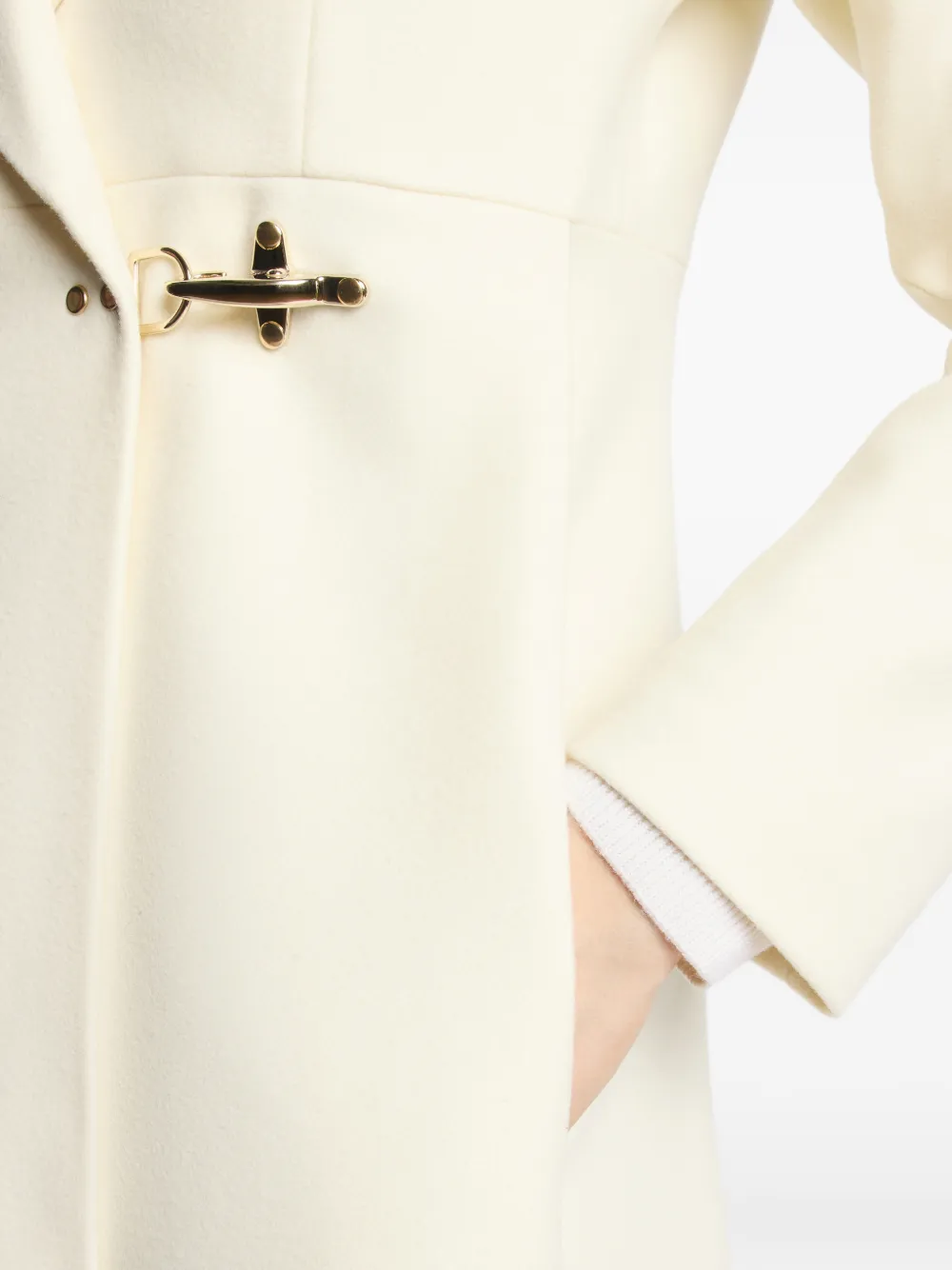 Fay Gancio jas met capuchon Beige
