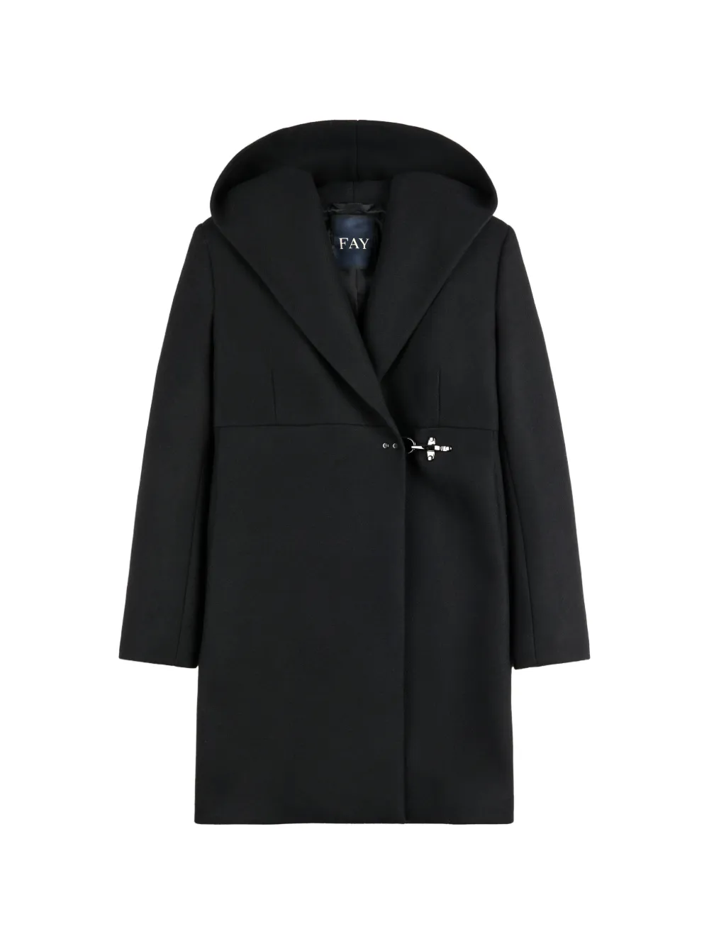 Fay Cappotto con cappuccio - Nero