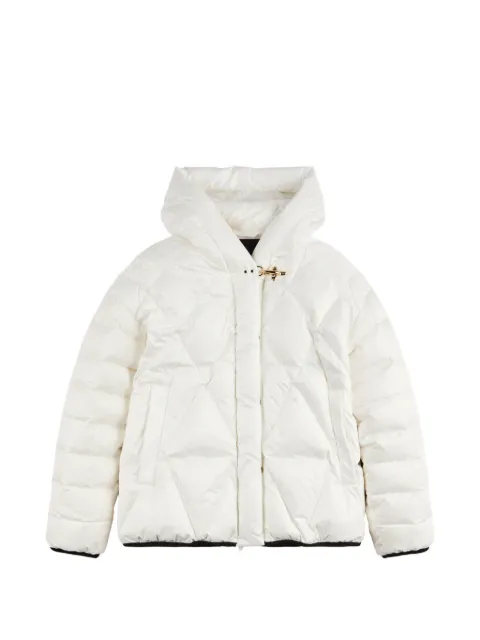 Fay quilted hooded jacket