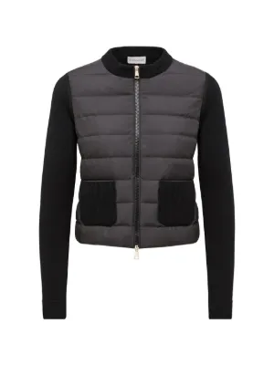 Moncler キルティング カーディガン | ブルー | FARFETCH JP