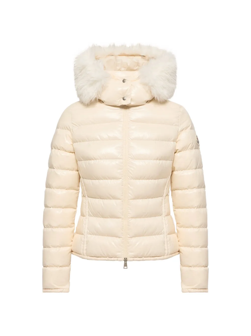 Moncler キルティング ジャケット | ホワイト | FARFETCH JP