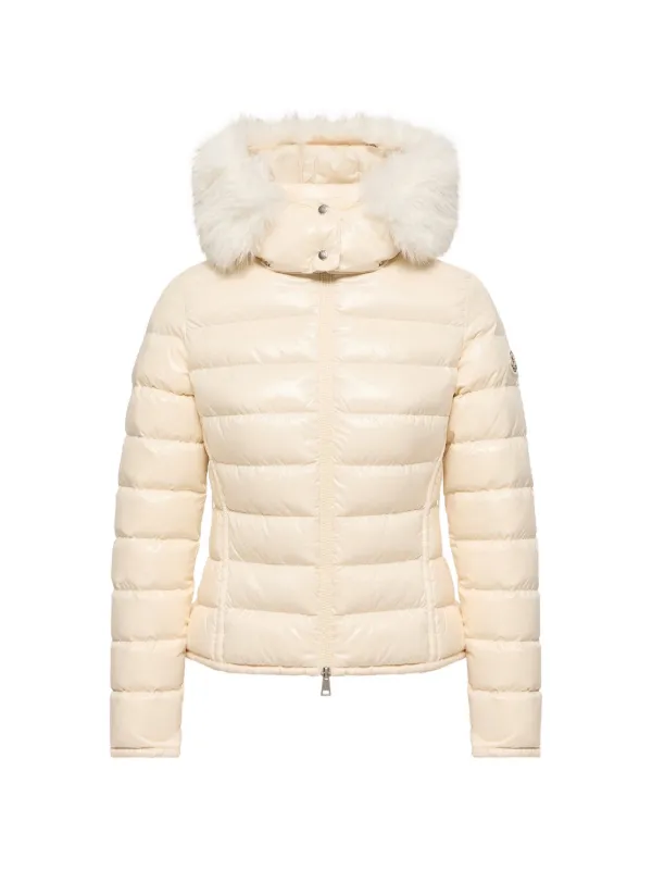 Moncler キルティング ジャケット | ホワイト | FARFETCH JP