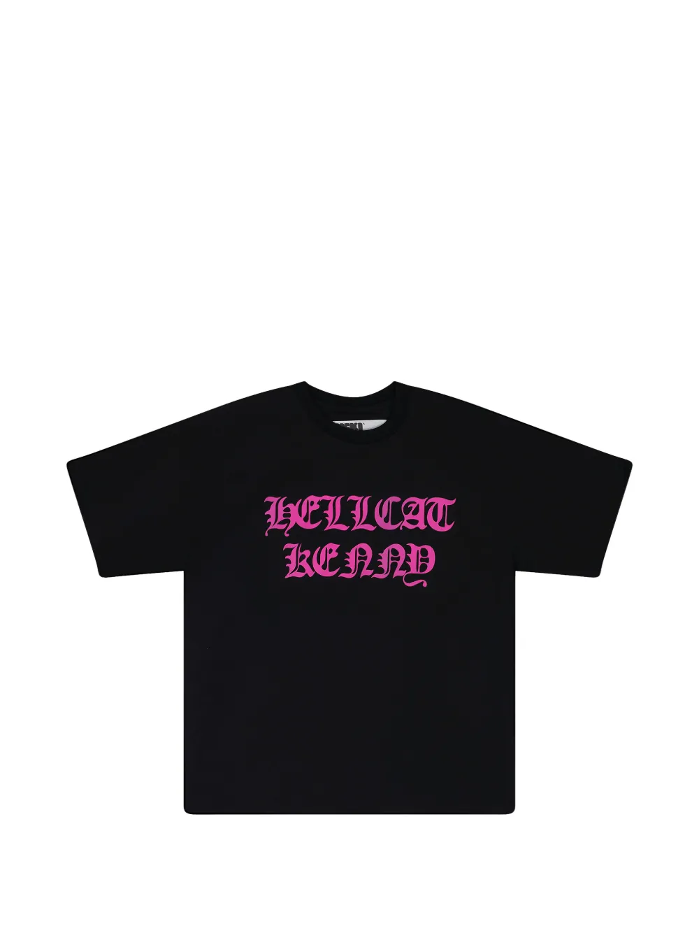 SP5DER logo-print T-shirt - Schwarz