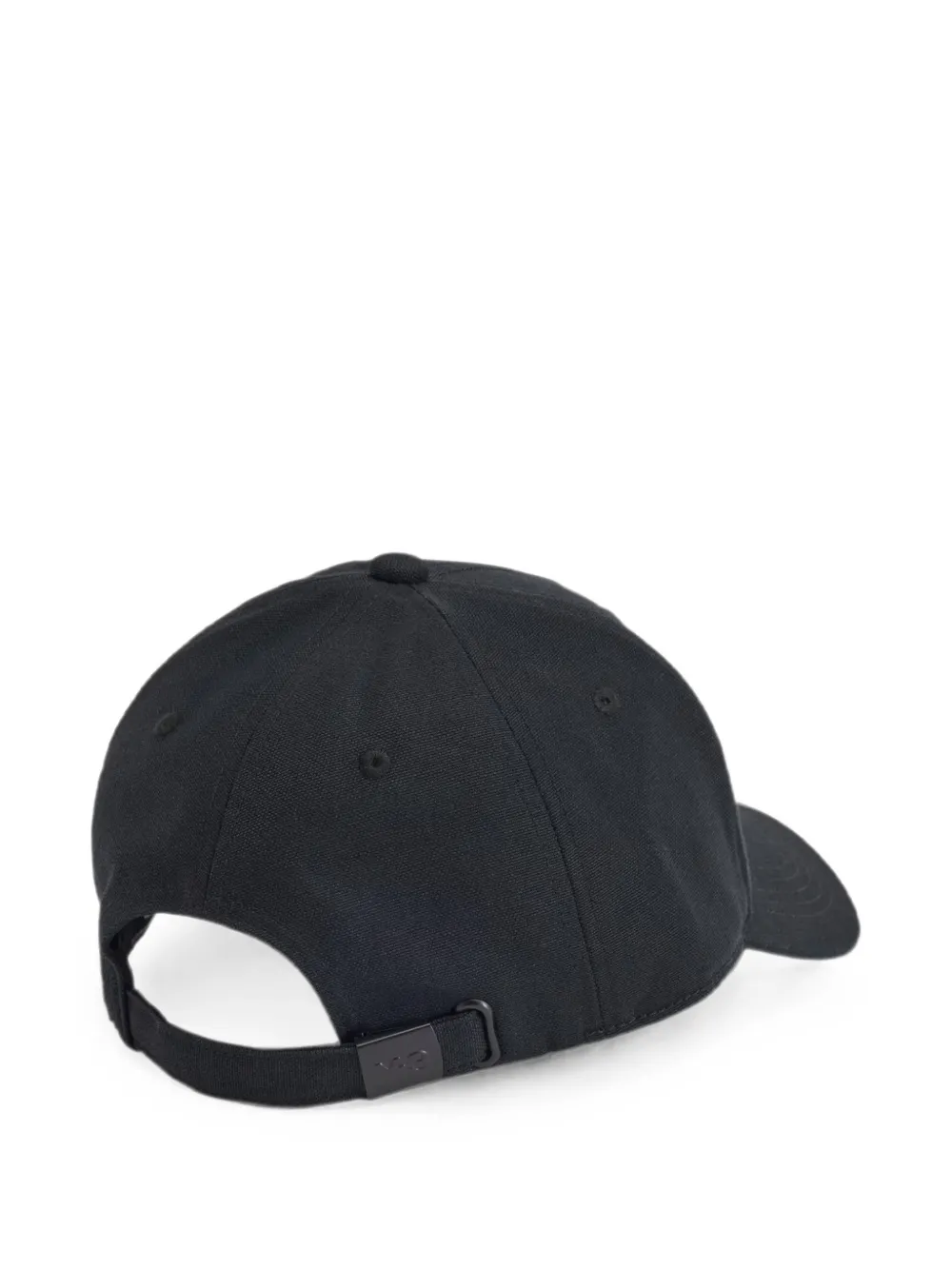 Y-3 Honkbalpet met geborduurd logo Zwart