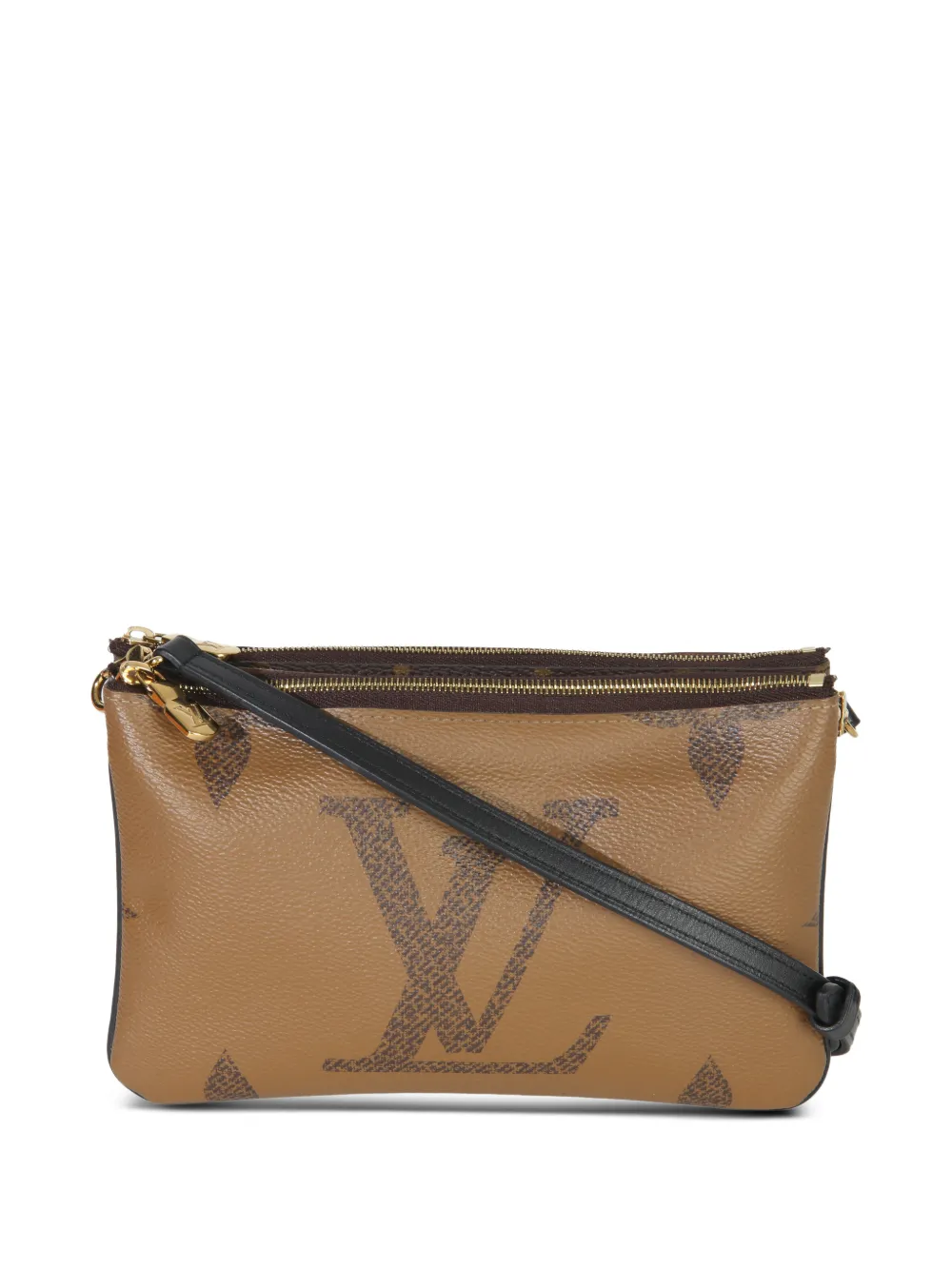 Louis Vuitton Pre-Owned 2021-2025 Double Zip giant Monogram Reverse bag - Toni neutri