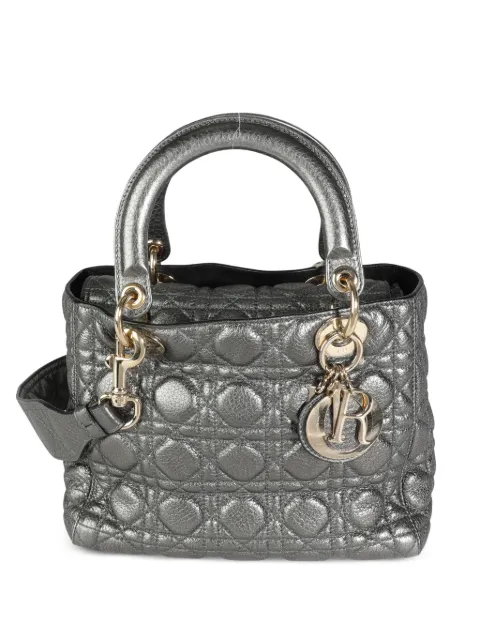 Christian Dior Pre-Owned 2017 medium Lady Dior tote bag