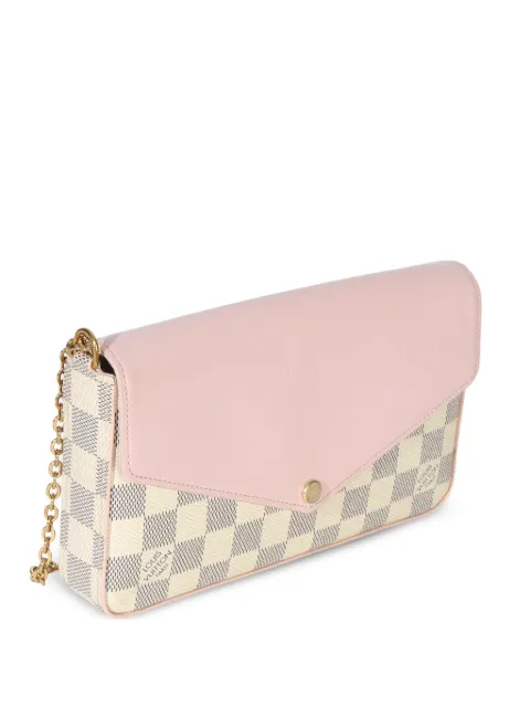 Louis Vuitton Pre-Owned 2019 Felicie Pochette Damier Azur bag