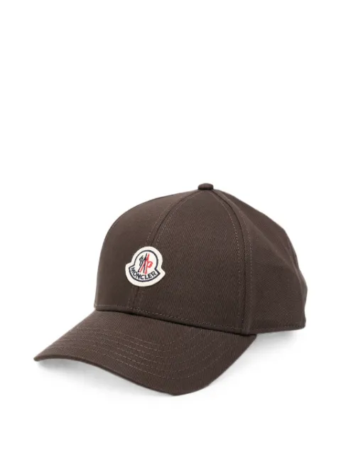 Moncler logo-patch baseball cap