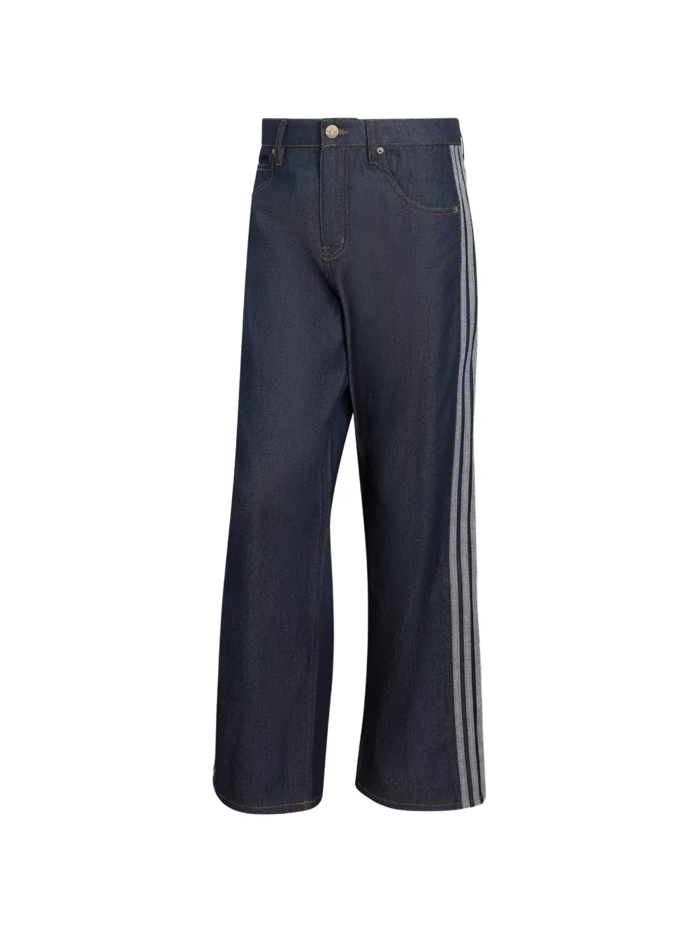 adidas Firebird side-stripe jeans - Blau