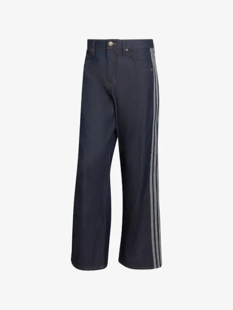 adidas Firebird side-stripe jeans