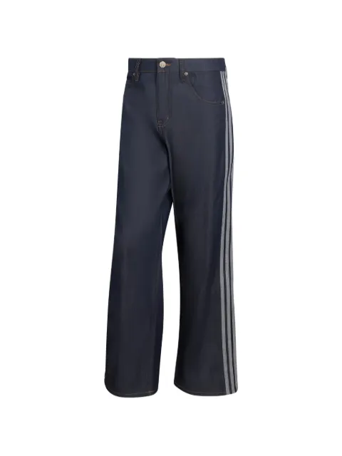 adidas Firebird side-stripe jeans