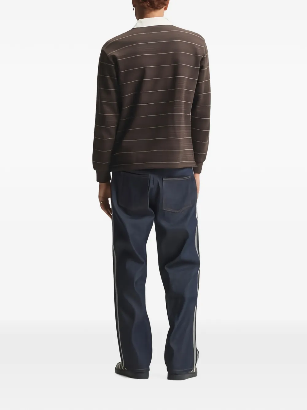adidas Firebird jeans met zijstreep Blauw