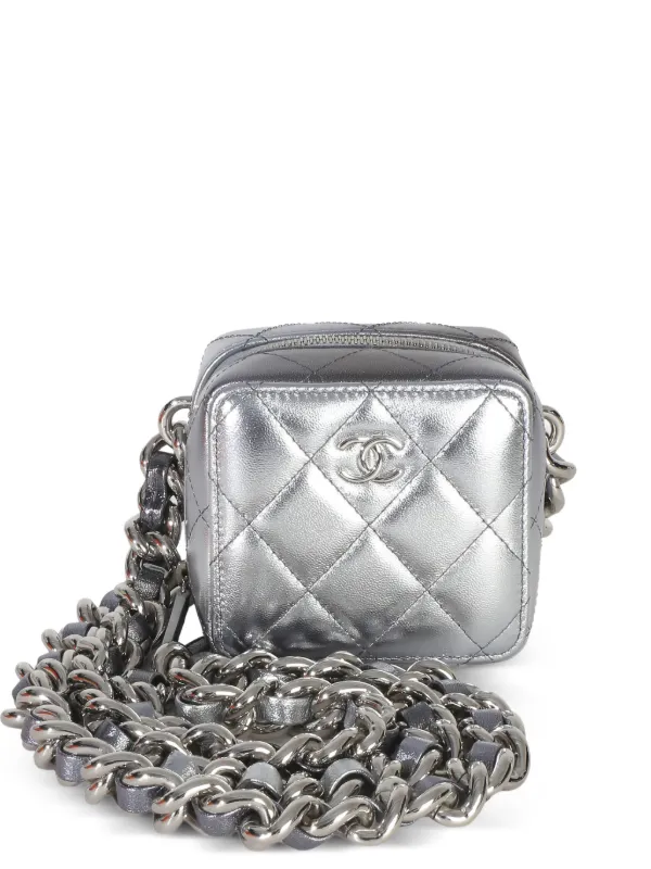 CHANEL Pre-Owned 2021 ココ パンク マトラッセ クラッチバッグ