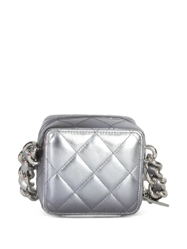 CHANEL Pre-Owned 2021 ココ パンク マトラッセ クラッチバッグ