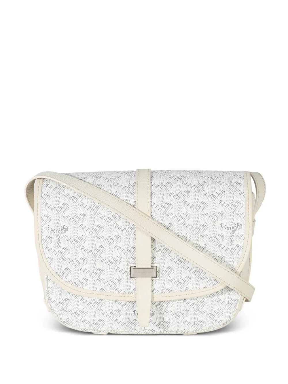 Goyard Pre-Owned 2023 PM Belvedere II Goyardine shoulder bag - Bianco