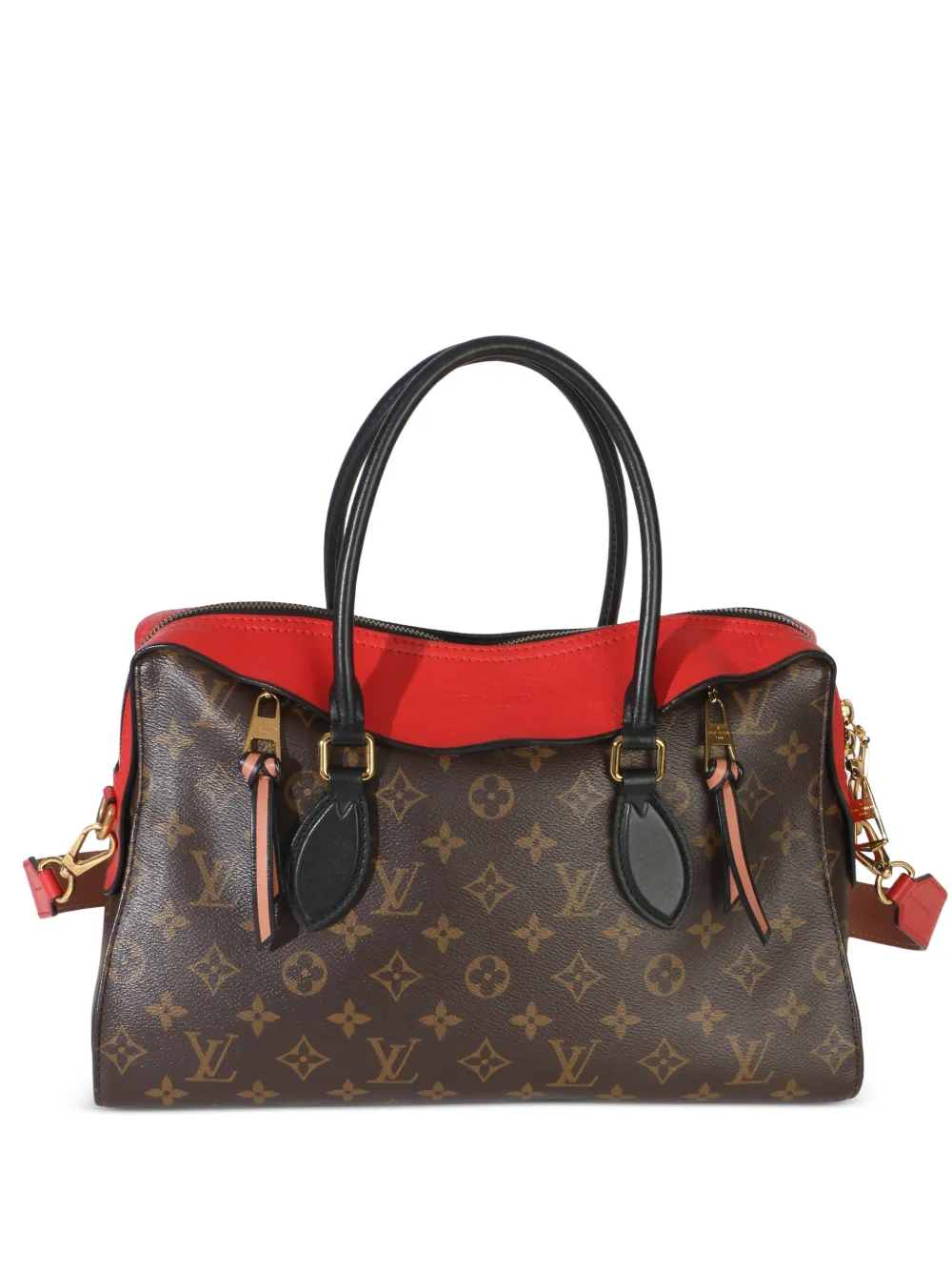 Louis Vuitton Pre-Owned 2021 NM Tuileries Handtasche aus Canvas mit Monogramm - Braun